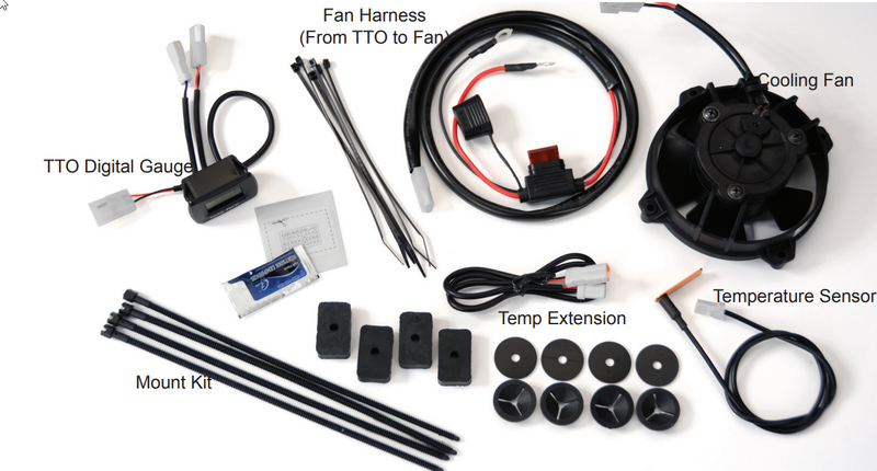 Trailtech - Universal Radiator Fan Kit (732-FNA1)