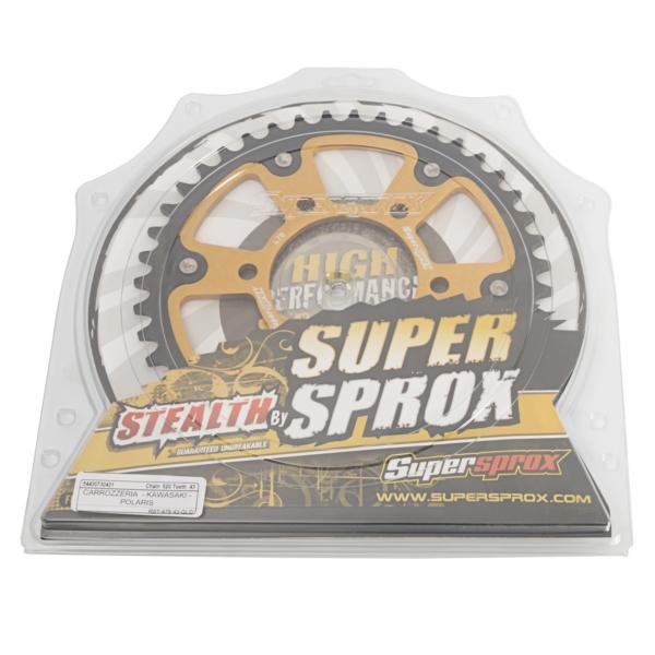 Supersprox-SPROCKET 43 Rear KAWA GLD SUPERSPROX RST-478-43-GLD