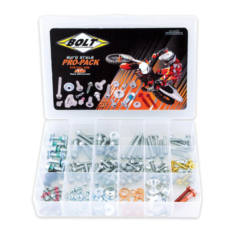 DirtTricks - All Bolt Pro-Packs contain factory style KTM hardware