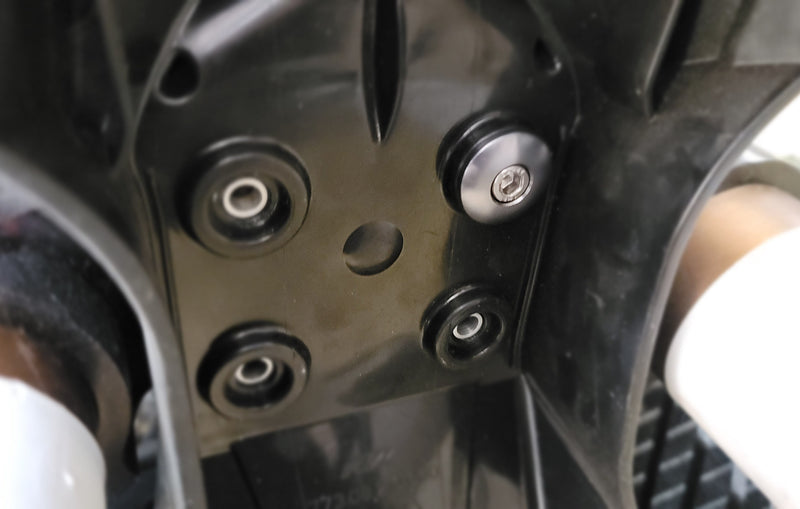 TripleClamp Moto - High Fender Hardware with Stainless Steel Bolts