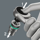 Wera Tools -  8100 Sa 7 Zyklop Metal Ratchet Set 1/4 28 Pcs Ratchet Set Push-Through Square Metric - 05004017001