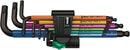 05073593001-4013288165688-950/9 Hex-Plus Multicolour 1 SB Multicolour L-key set, metric, BlackLaser, 9pieces
