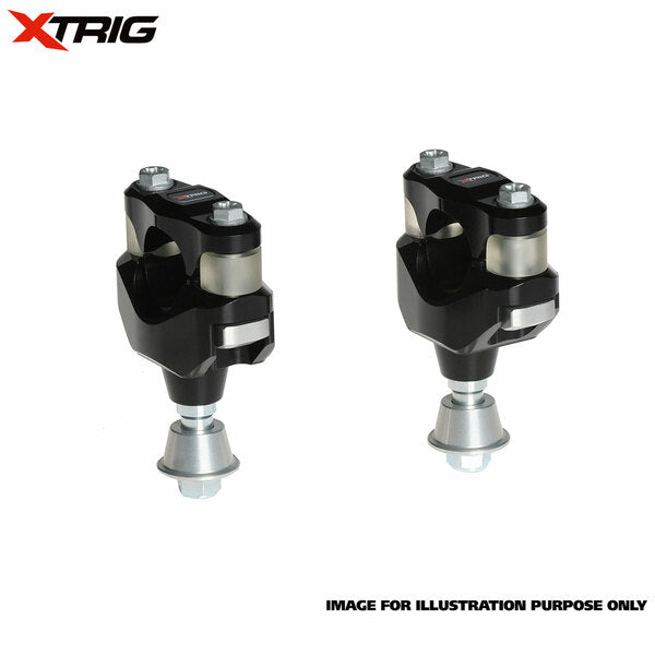 Xtrig - Bar Mount Kit (OEM PHDS Rubber) Kawasaki KXF250/450 13-20 RMZ250 04-06 Size 28.4mm Bar Dia