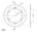 Supersprox - Rear Aluminum Sprocket for KTM 950/990/1090/1150/1290