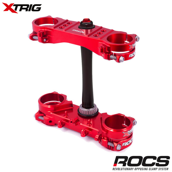 Xtrig - ROCS Pro (Red) Gas Gas MC/EC 21 KTM SX/SXF 13-21 Husq TC/FC 14-21 (OS 20-22mm)