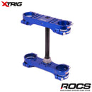 Xtrig - ROCS Tech (Blue) KTM SX50 17-20 Husqvarna TC50 17-20 (Mini Models)  (22mm offset)