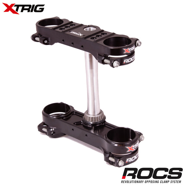 Xtrig - ROCS Tech (Black) KTM SX65 2021 Husqvarna TC65 21 Gas Gas MC65 2021 (22mm offset)