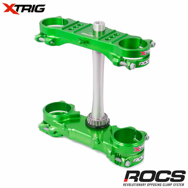 Xtrig - ROCS Tech (Green) Kawasaki KXF250 21 KXF450 19-21 (OS 23mm)