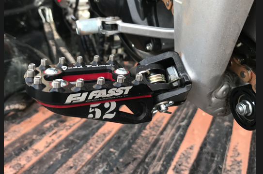 Fasst - Impact Moto Foot Pegs for Yamaha WR250R (FP-100YZ)
