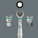 Wera Tools - Belt 2 Zyklop Bit Socket Set With Holding Function, 1/4" Drive, 8 Pieces - 05003881001