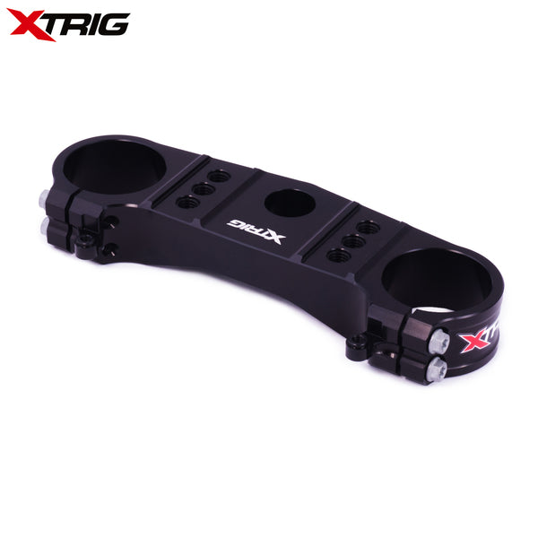 Xtrig - Top Triple Clamp (Black) Honda CRF250 14-17 CRF450 13-16 (OS 22mm)